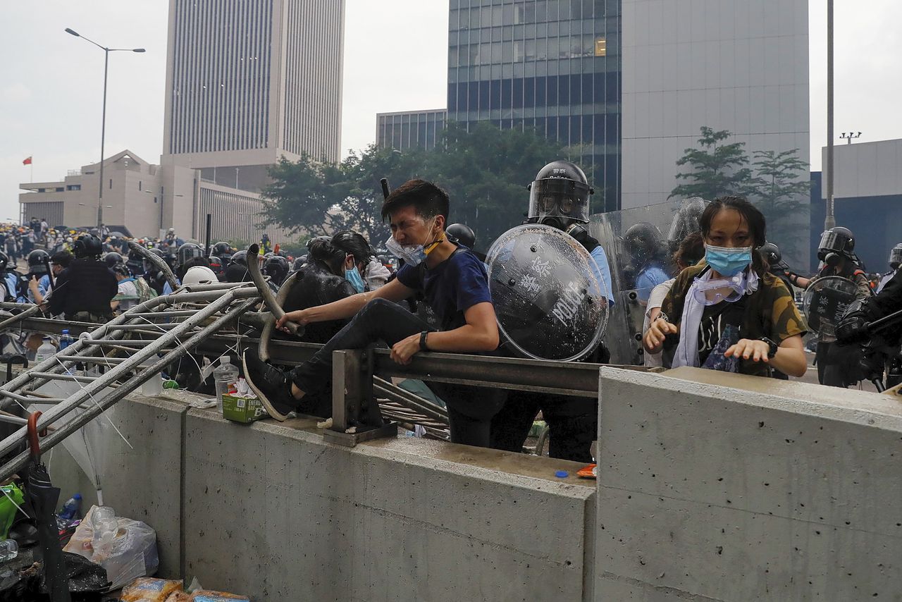 Tienduizenden burgers Hongkong protesteren tegen nieuwe wet 