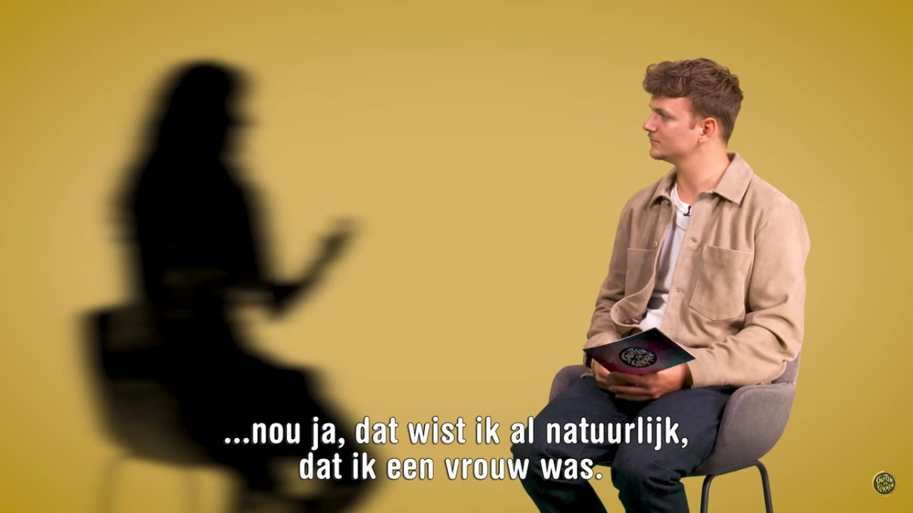 Jurre Geluk in gesprek met de vrouwelijke pedofiel Evi in Spuiten en Slikken.