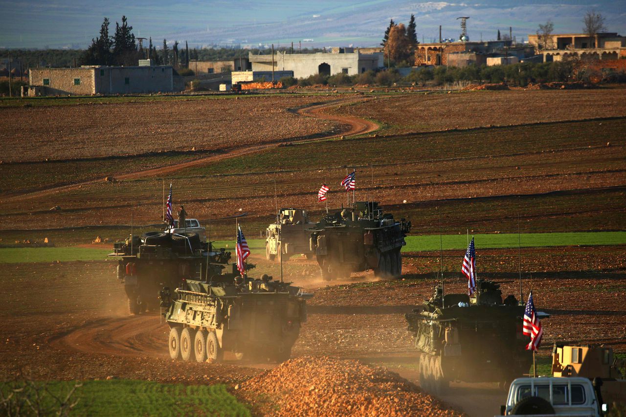 Amerikanen ‘ter afschrikking’ in Syrische stad Manbij 