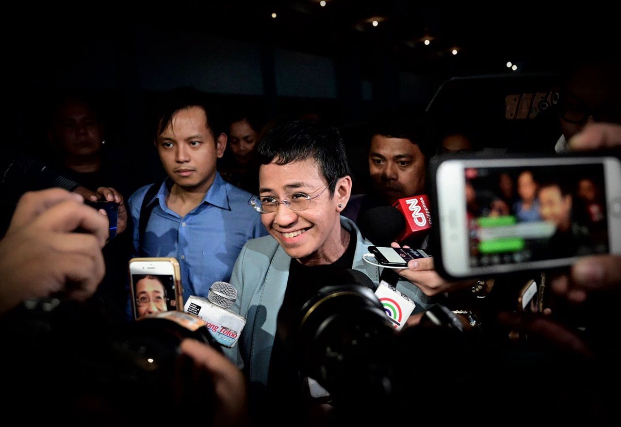 Filippijnse ‘Person of the Year’-journaliste opgepakt wegens smaad 