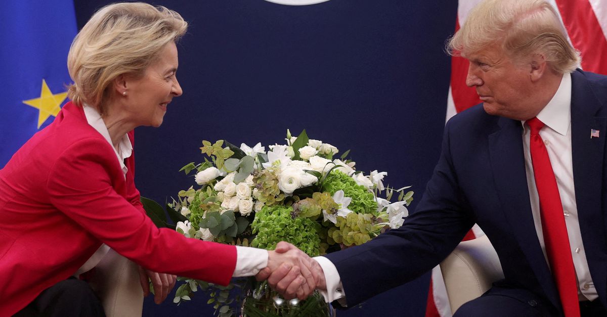 Von der Leyens laatste kans om Trump van een handelsoorlog af te houden