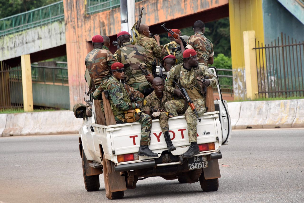 Militairen claimen machtsovername in Guinee 