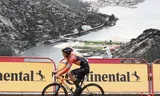 Kevin Inkelaar dinsdag tijdens  de dertiende etappe van de Ronde van Spanje.