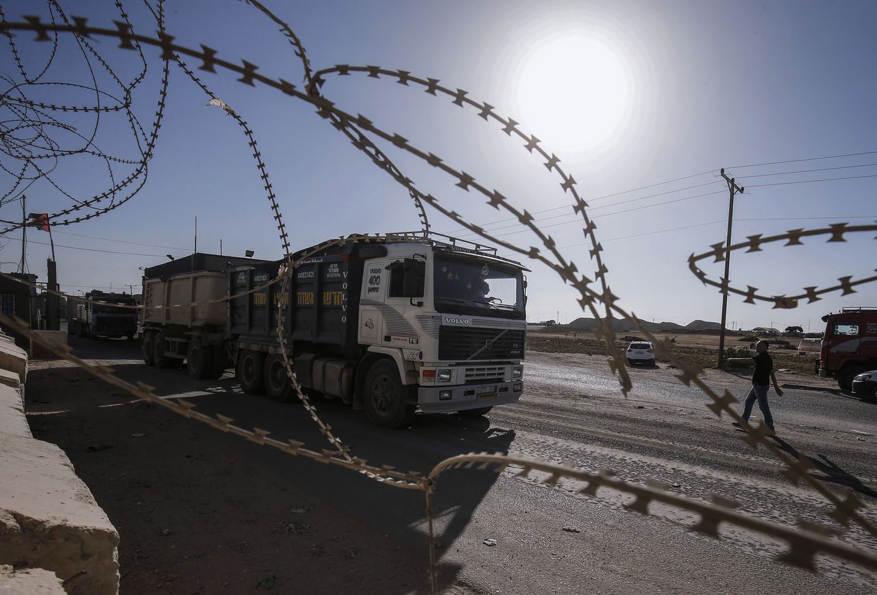 Enige grensovergang voor goederen naar Gaza weer open 