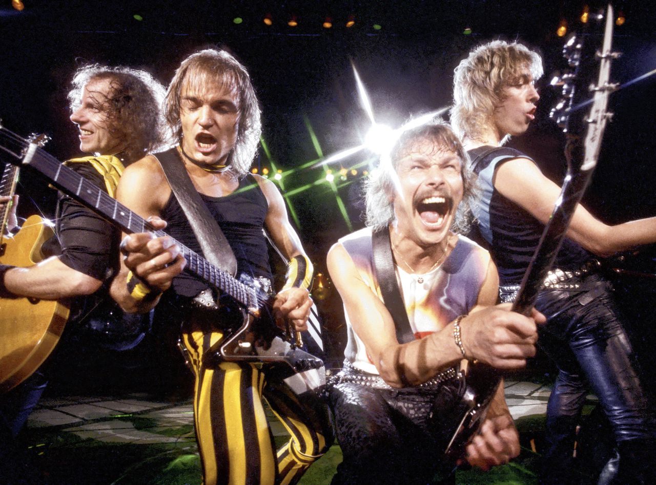 De West-Duitse rockband Scorpions.
