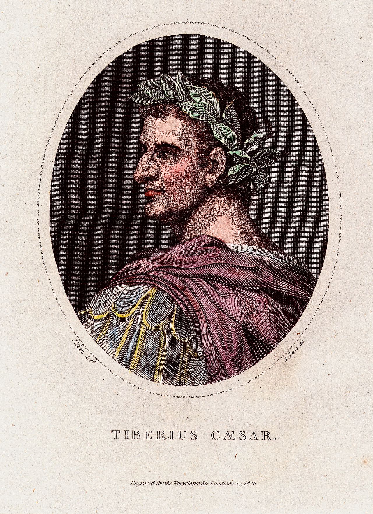 Keizer Tiberius, ca. 14 na Chr.