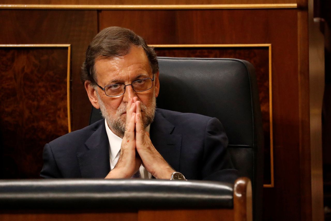 De Spaanse premier Rajoy.