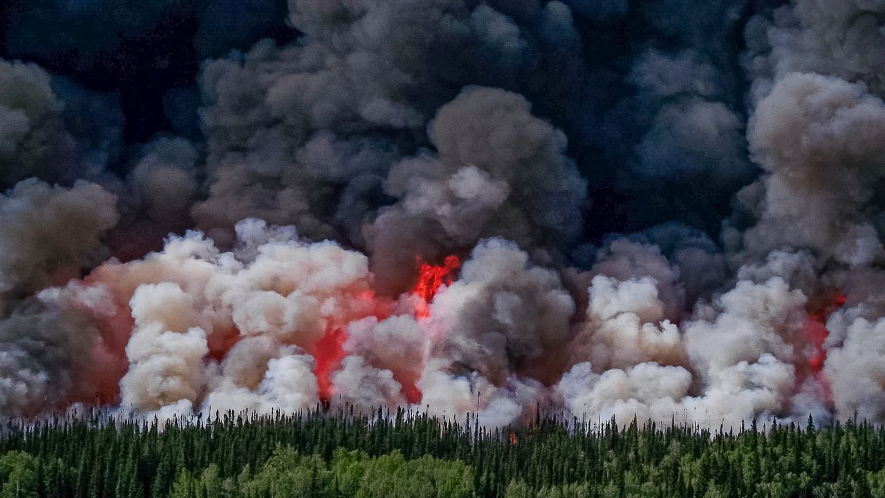 Rook van Canadese bosbranden trekt over oostkust VS 