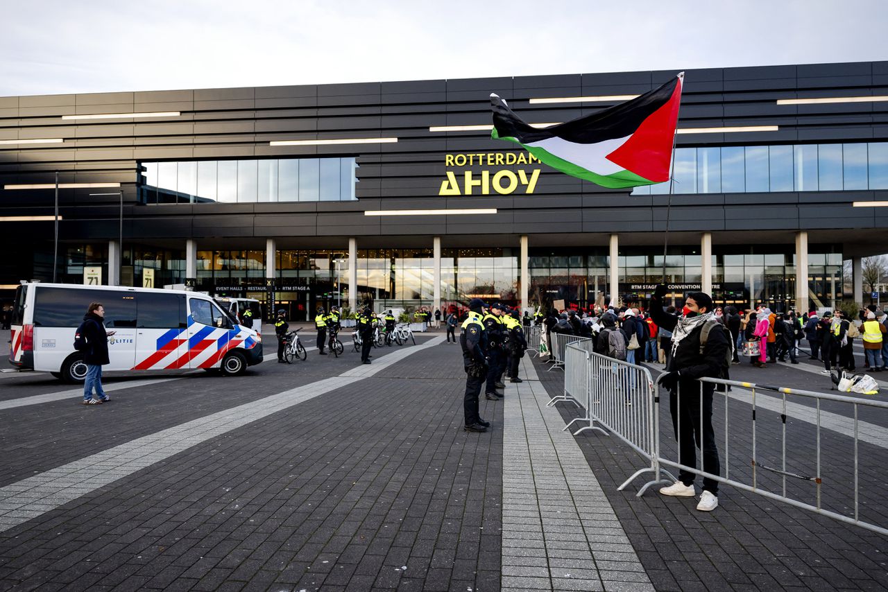 Israëlische bedrijven uit vrees voor onrust geweerd van wapenbeurs Rotterdam met oog op ‘verslechterde’ situatie in Gaza