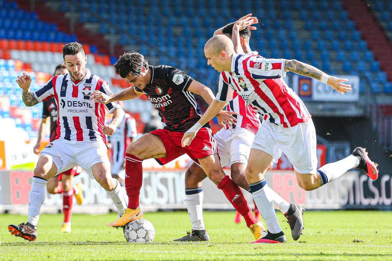 Feyenoord Koploper Na 4 1 Overwinning Op Willem Ii Ajax Onderuit In Groningen Nrc