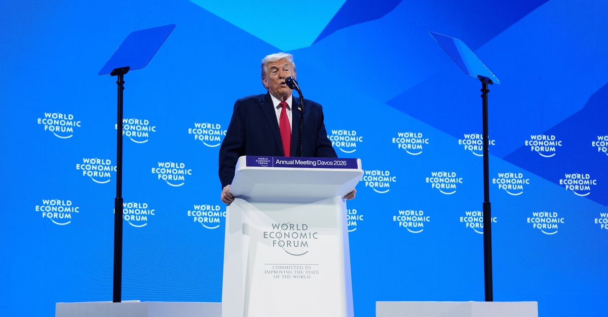 ‘Groenland is deel van Noord-Amerika, het is ons grondgebied’, zegt Trump in Davos
