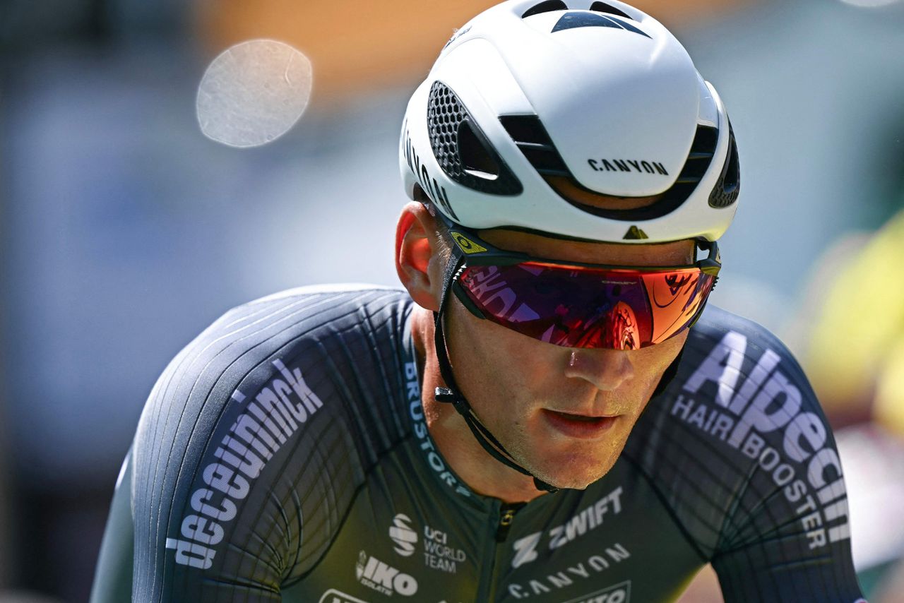 Wielrenner Van der Poel verlaat Tour de France met longontsteking
