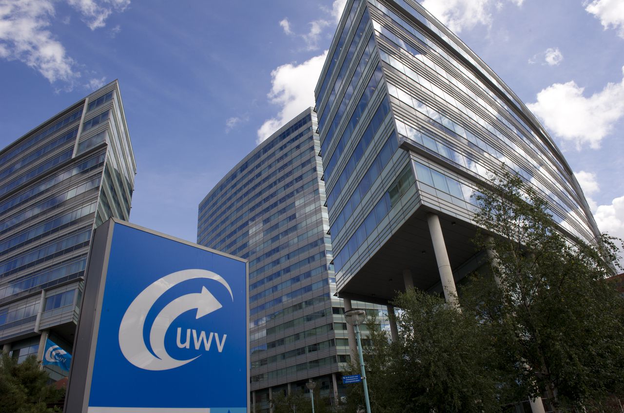 Het hoofdkantoor van het UWV in Amsterdam.