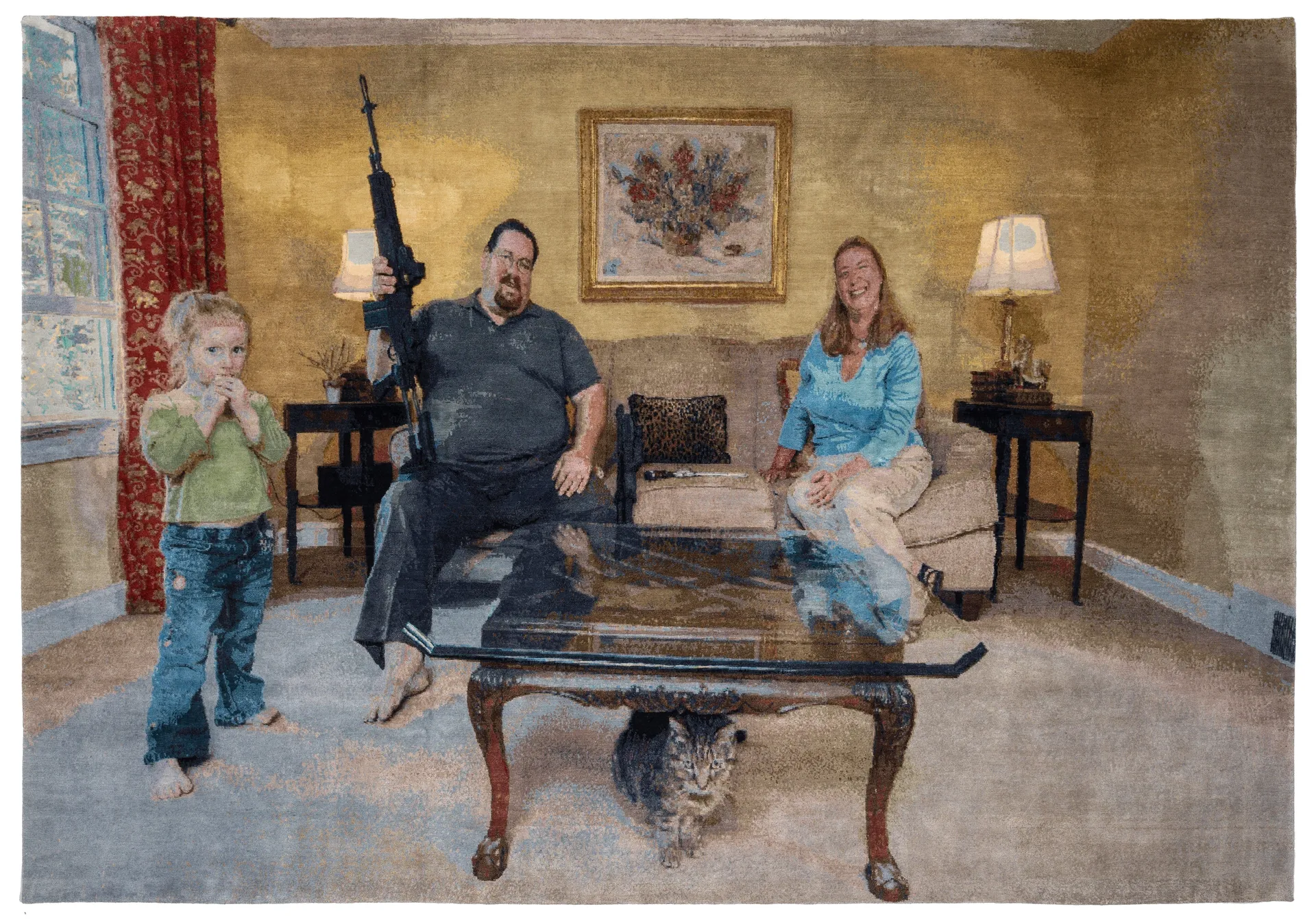 Epic Tapestry/Rug on Display Here in the Museum