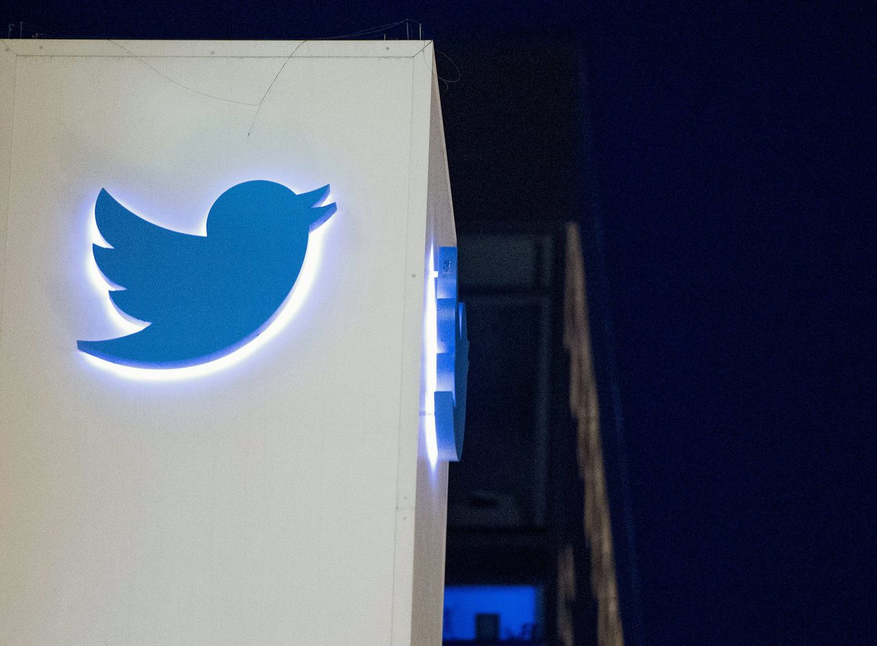 Het Twitter hoofdkwartier in San Francisco, Californië