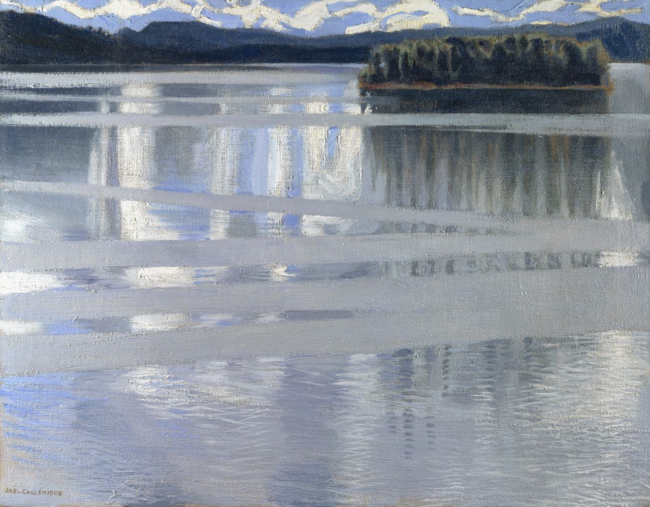 Akseli Gallen-Kallela (1865 – 1931), Lake Keitele (1905)