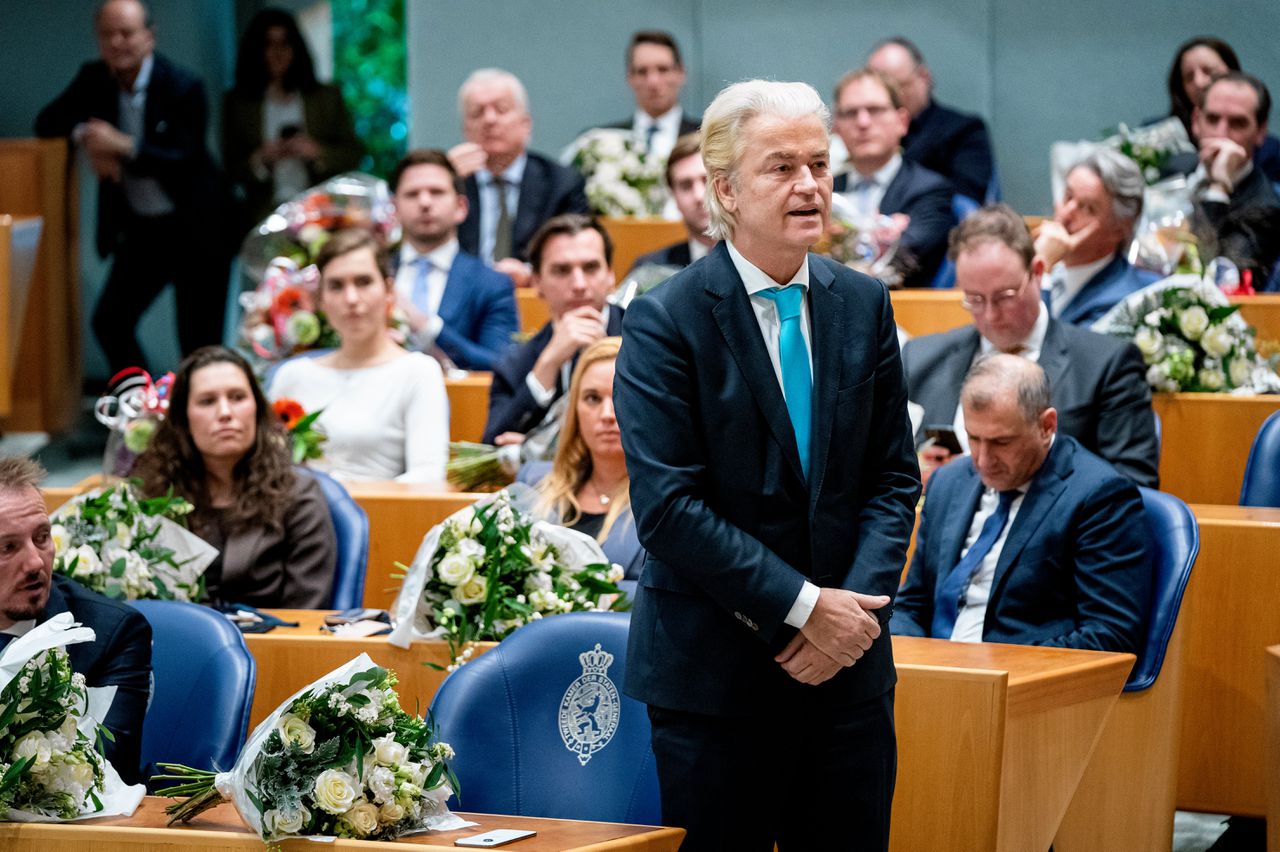 Geert Wilders (PVV) wordt tweede ondervoorzitter van de Tweede Kamer