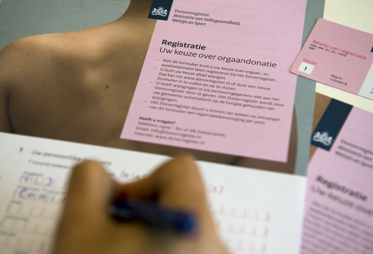 Aantal registraties gestegen: 6,3 miljoen Nederlanders in donorregister 