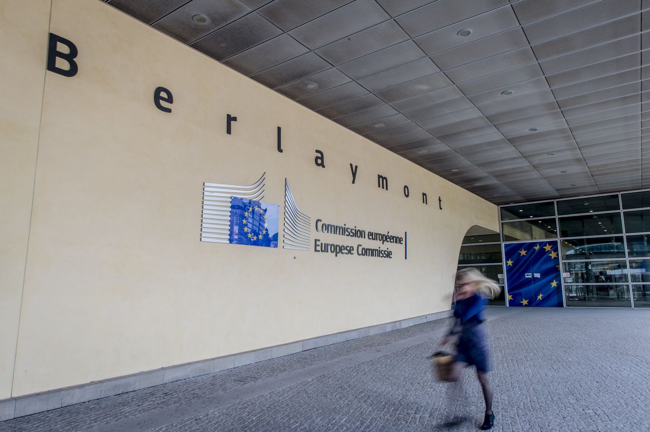 Het hoofdkantoor van de Europese Commissie.