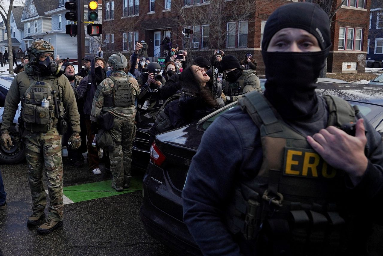 Een week na de dood van Renee Good lijkt Minneapolis wel bezet, zeggen inwoners