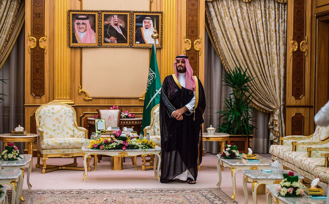 Mohammed bin Salman, sinds vorig jaar adjunct-kroonprins en minister van Defensie van Saoedi-Arabië.
