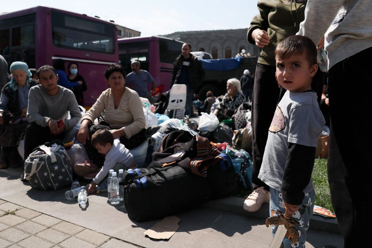VN voorbereid op opvang van 120.000 vluchtelingen uit Nagorno-Karabach in Armenië 