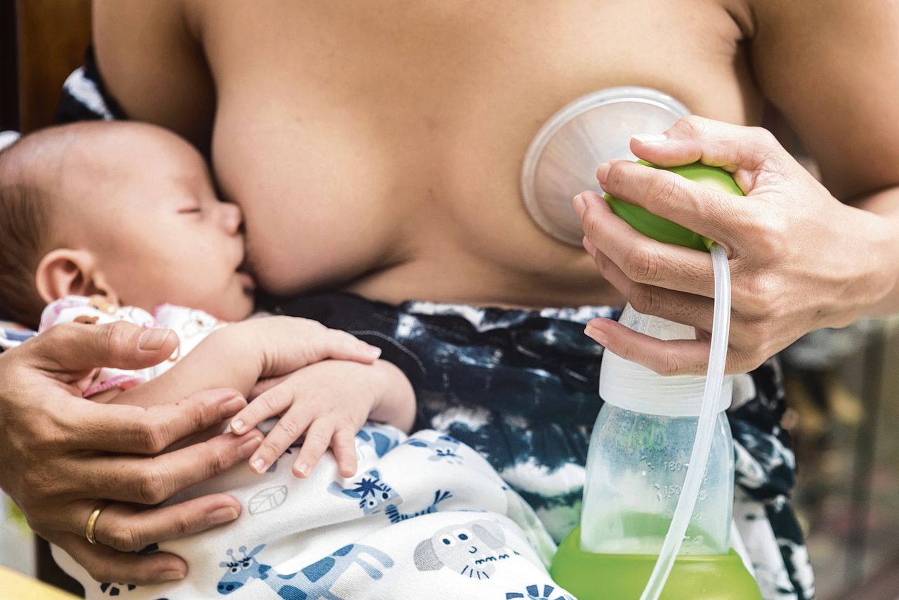 De melk van kolvende moeders bevatte meer potentiële ziekteverwekkers, zoals enterobacteriën en enterokokken.
