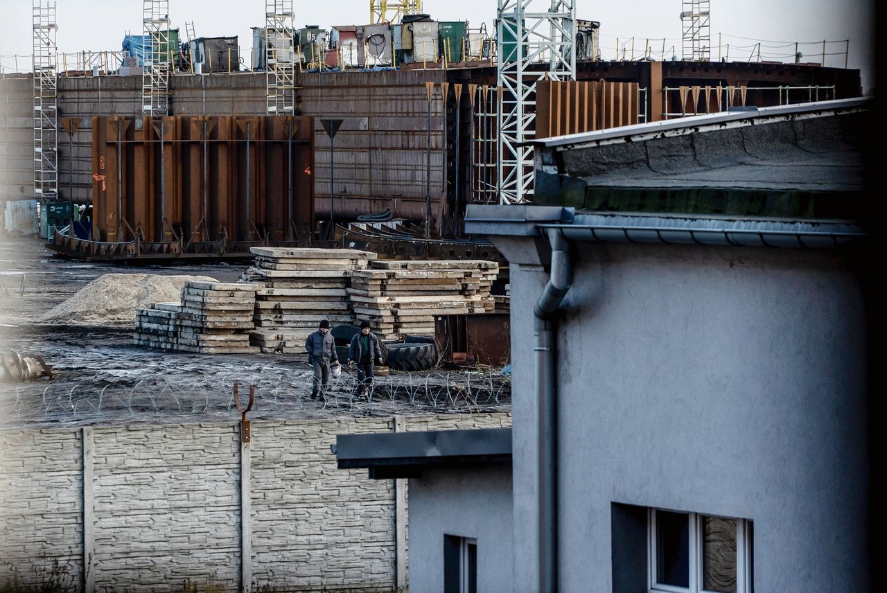 Op de Partnerscheepswerf in Polen werken vermoedelijk Noord-Koreaanse dwangarbeiders.