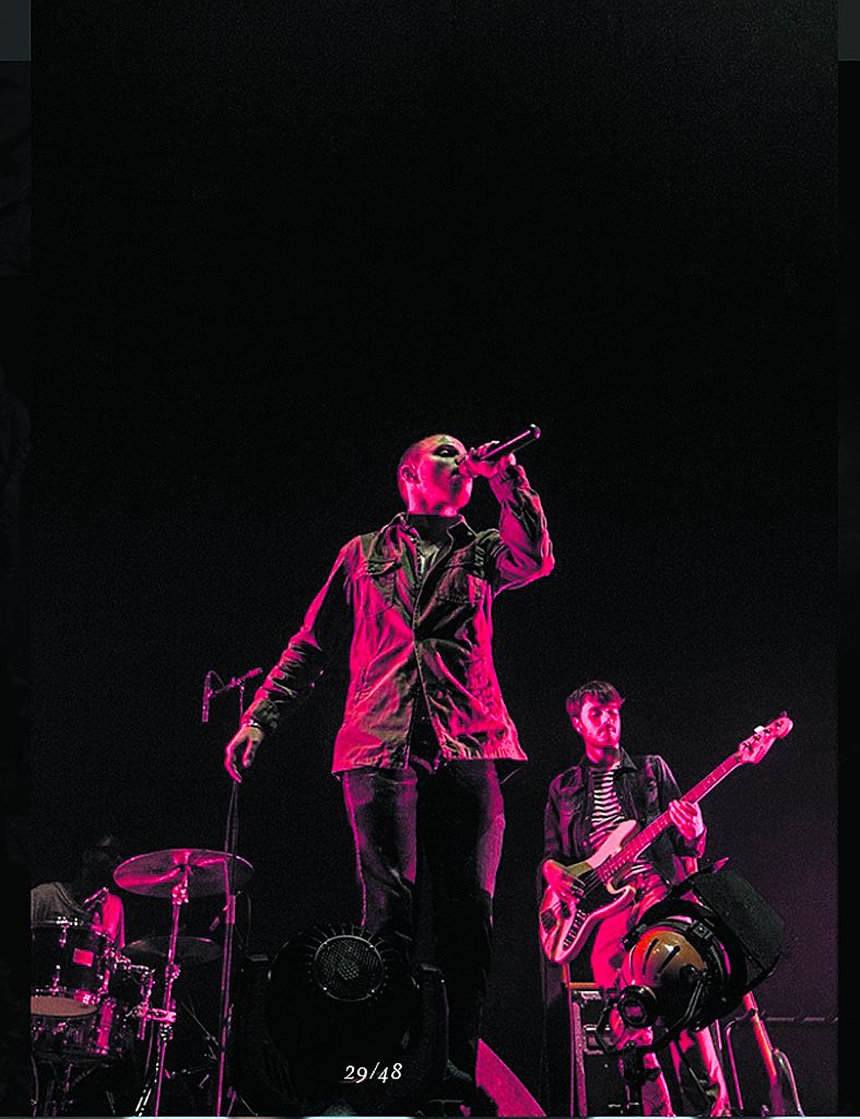 Makebelieve, een van de bands die spelen tijdens het langste concert ooit.