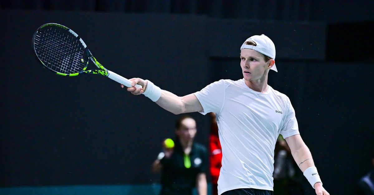 Als kind was tennisser Jesper de Jong nooit de allerbeste – en dat is misschien maar goed ook