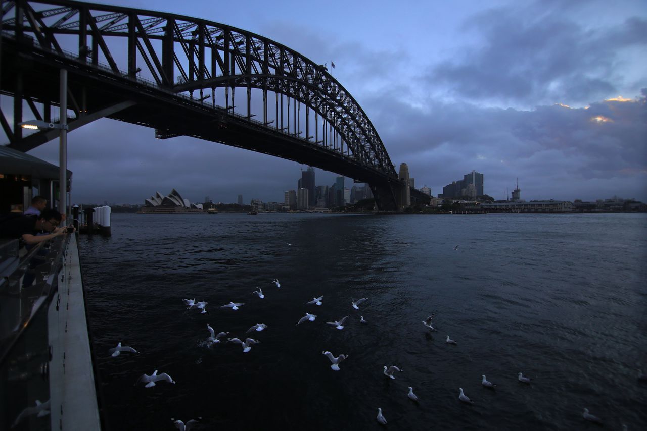 De Sydney Harbour Bridge.