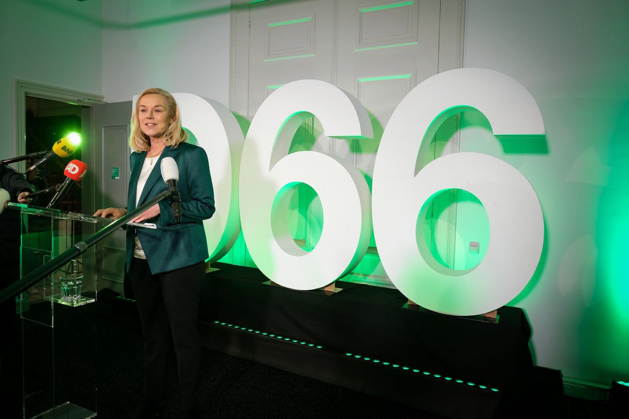 Sigrid Kaag als lijsttrekker van D66. „Er moet echt iets in de documentaire over haar idealen”, vond het campagneteam van D66.