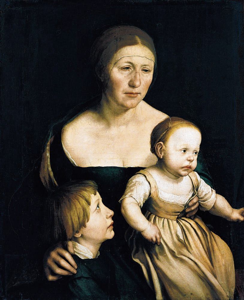 Waarom wilde Holbein zijn eigen vrouw zó afbeelden? 