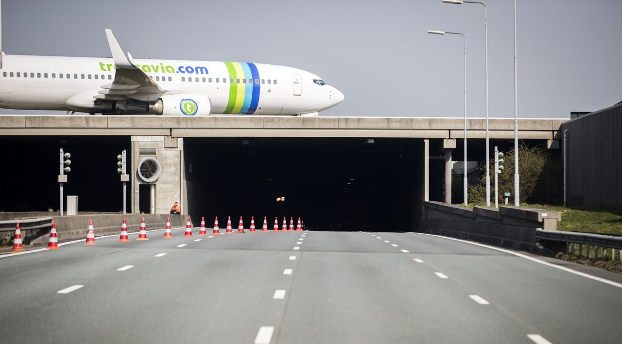 Schipholtunnel weer dicht richting Den Haag 