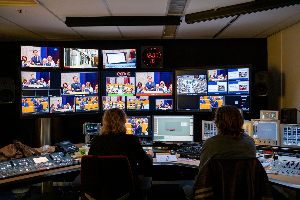 De Algemene Politieke Beschouwingen buiten de plenaire zaal - NRC