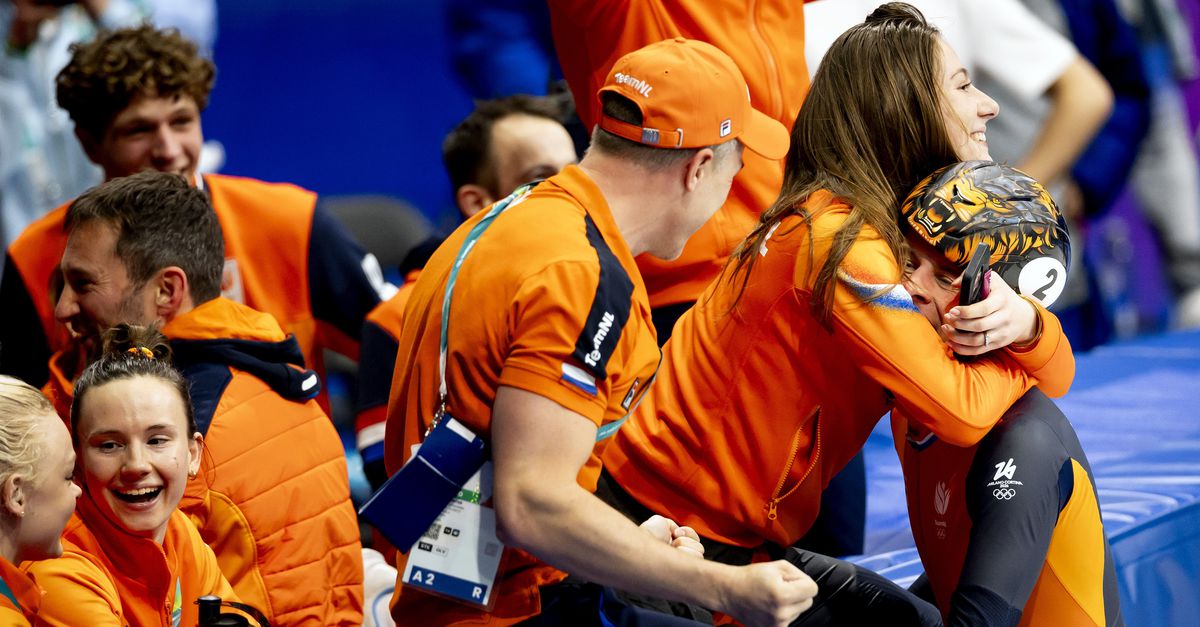 Jens van ’t Wout wint ook goud op 1.500 meter shorttrack