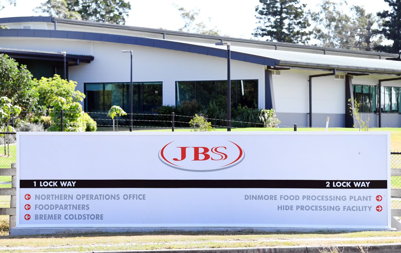 Een JBS-vestiging in het Australische Brisbane.