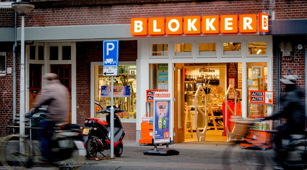Een filiaal van Blokker in Amsterdam.