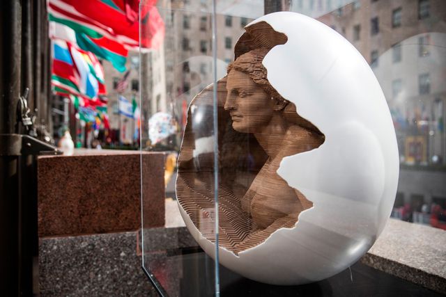 New York was weken op zoek naar deze bijzondere paaseieren 