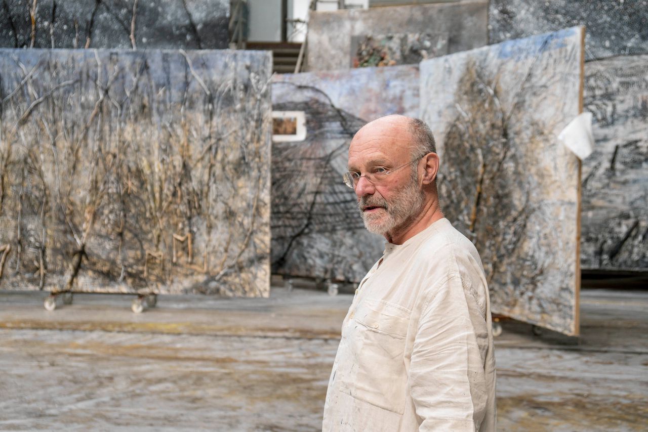 Duitse superkunstenaar Anselm Kiefer opent dubbeltentoonstelling
