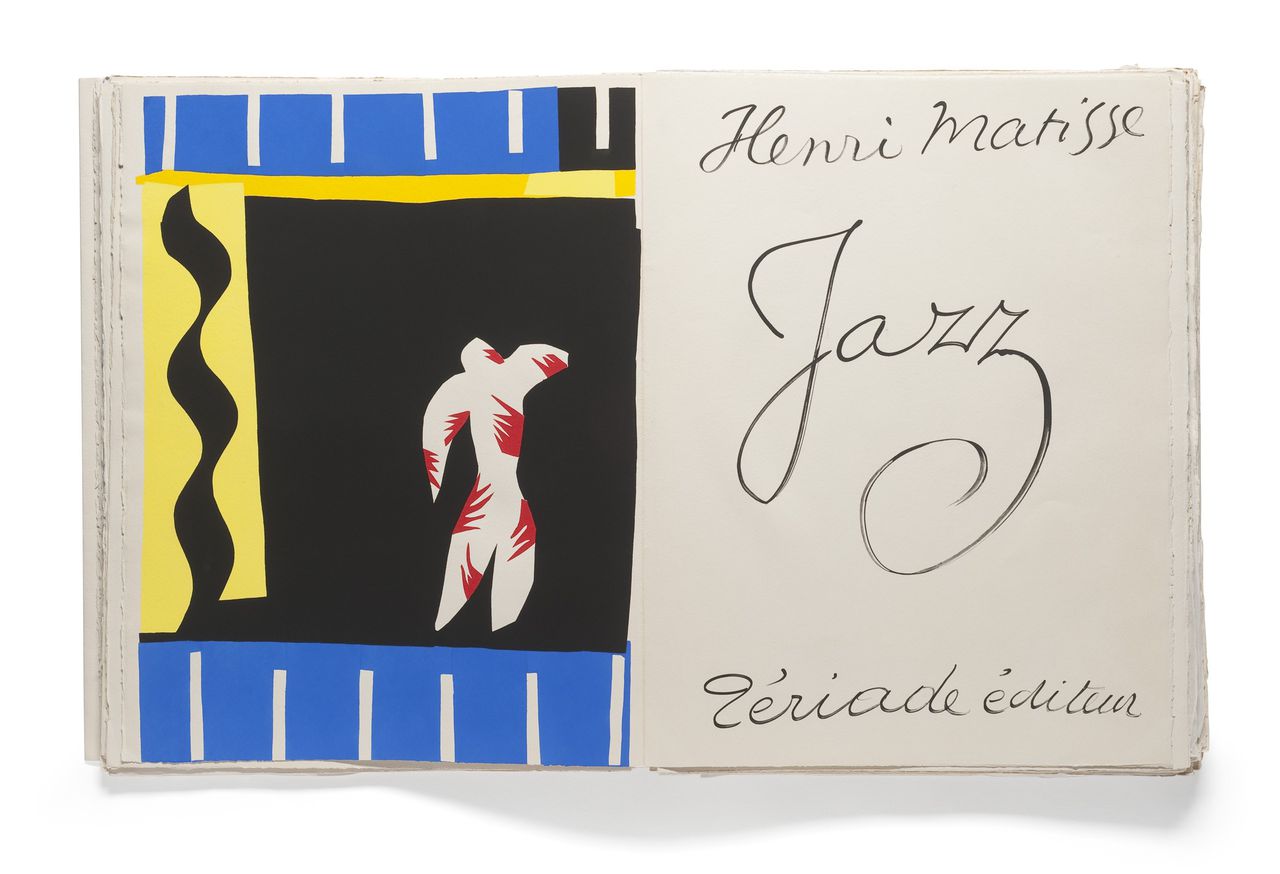 Henri Matisse: Jazz (1947); te zien op expositie van kunstenaarsboeken
