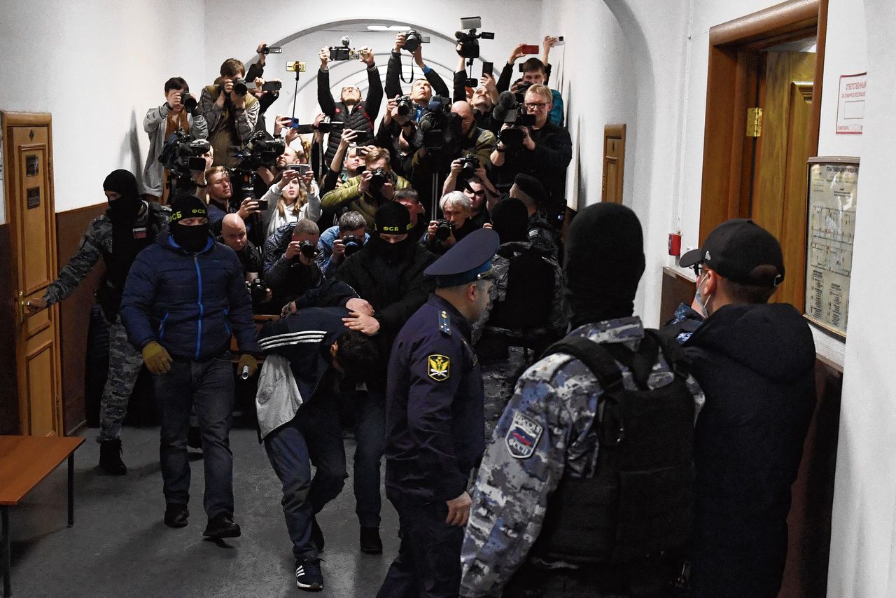 Het Kremlin duwt het narratief over de terreuraanslag in de gewenste richting 