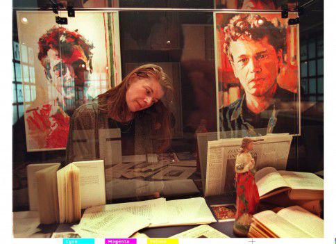 Expositie over de in 1990 overleden Nederlandse schrijver Frans Kellendonk in het Letterkundig Museum in Den Haag.