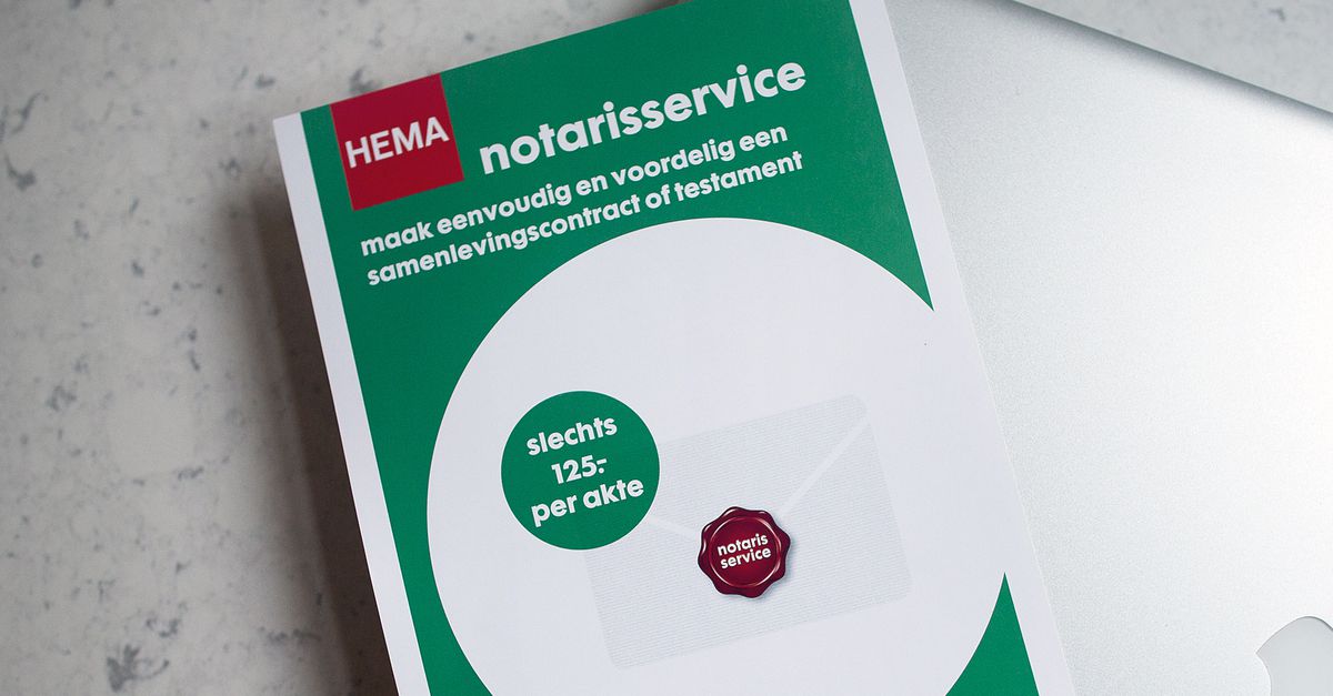 Samenwonen En Contract Nodig Even Naar De Hema Nrc