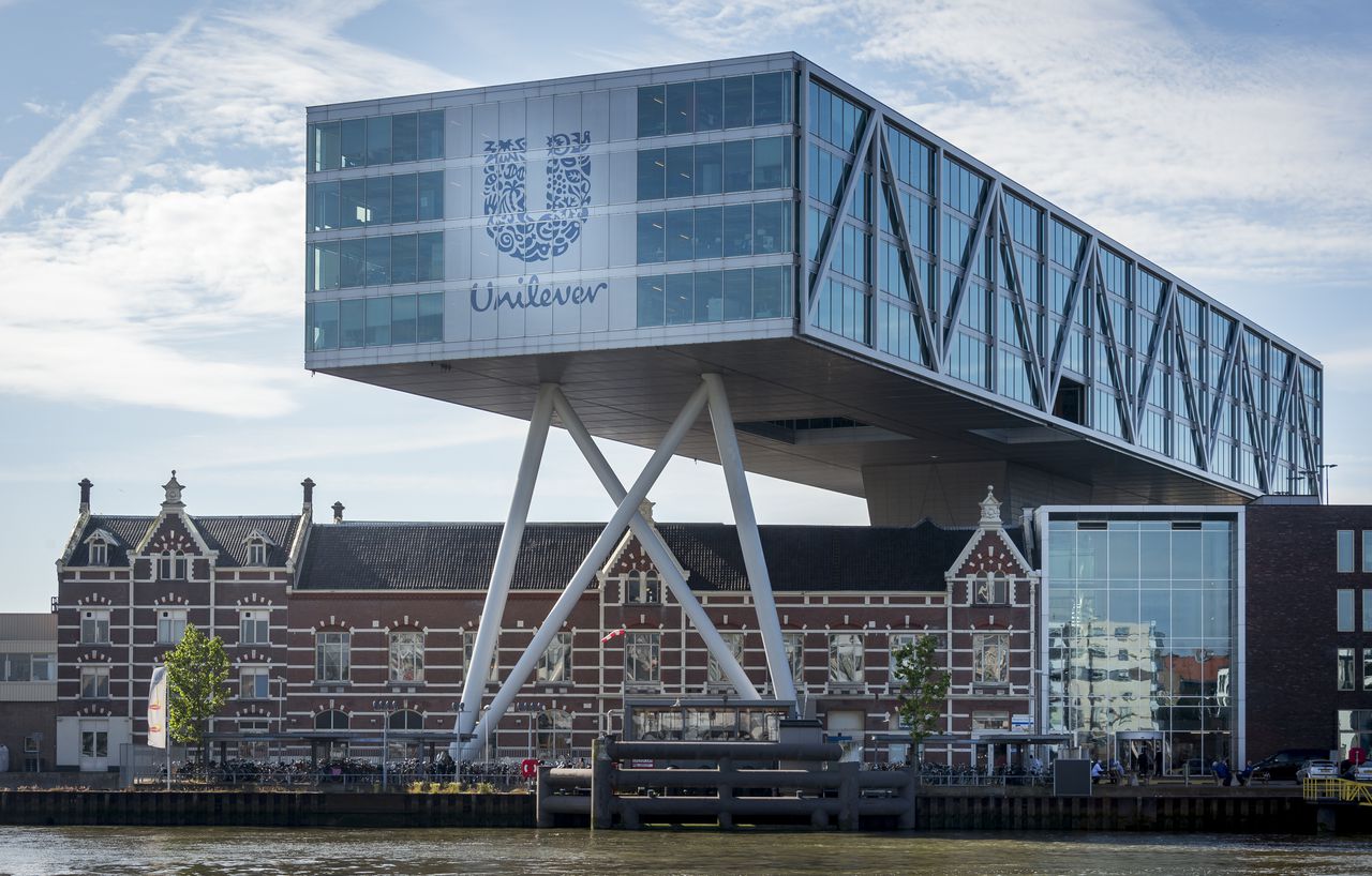 Het hoofdkantoor van Unilever Nederland in Rotterdam.
