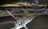 Signed impression of the Einstein Telescope in the bottom of the border area between South Limburg, Belgium and Germany.