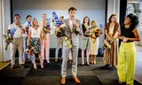 De presentatie van het coalitieakkoord voor de gemeente Rotterdam.