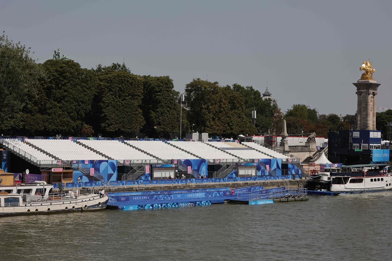 Olympische triatlons gaan door nu waterkwaliteit Seine is verbeterd 