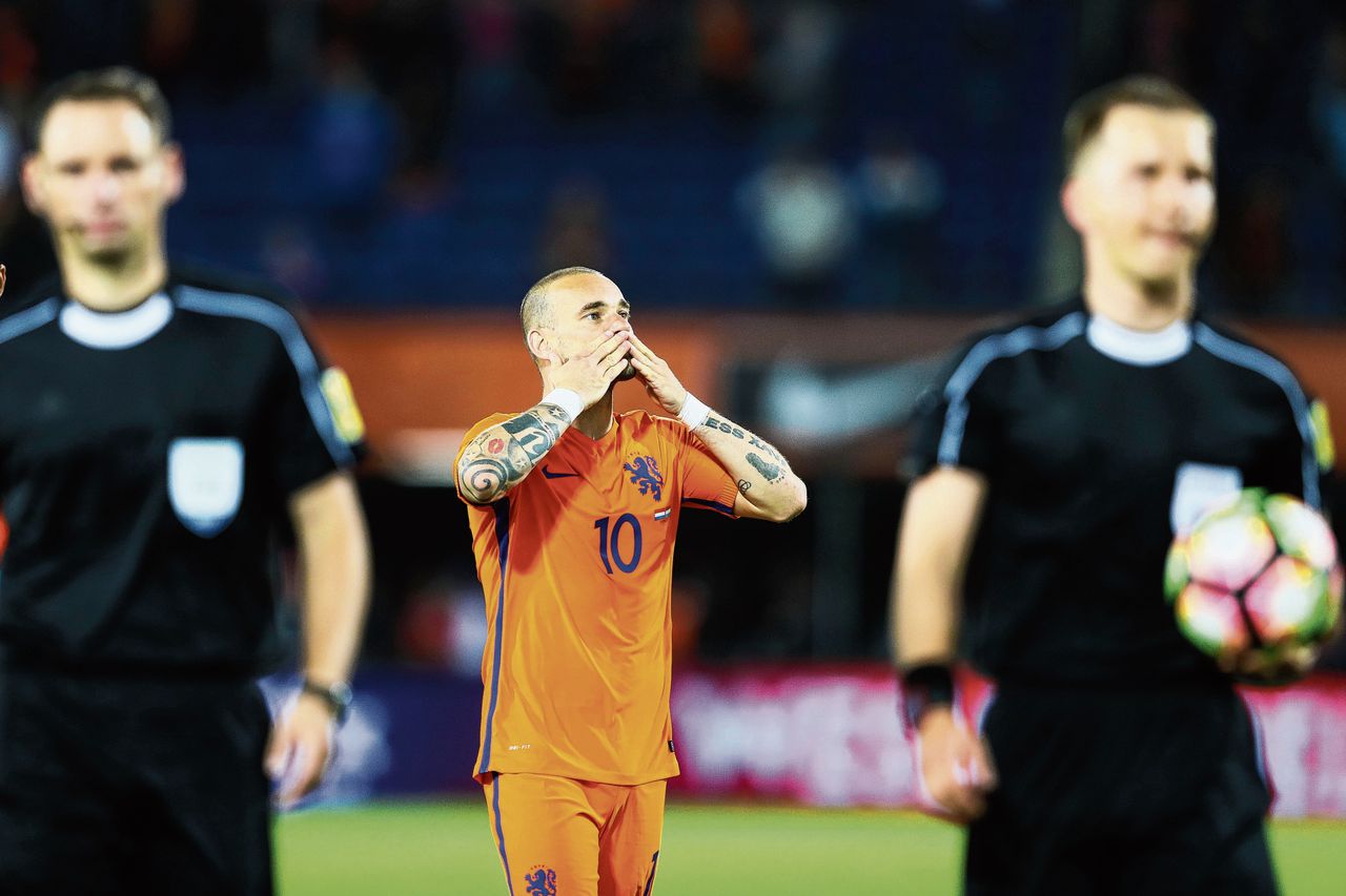 Wesley Sneijder wilde schitteren op eenzame hoogte 