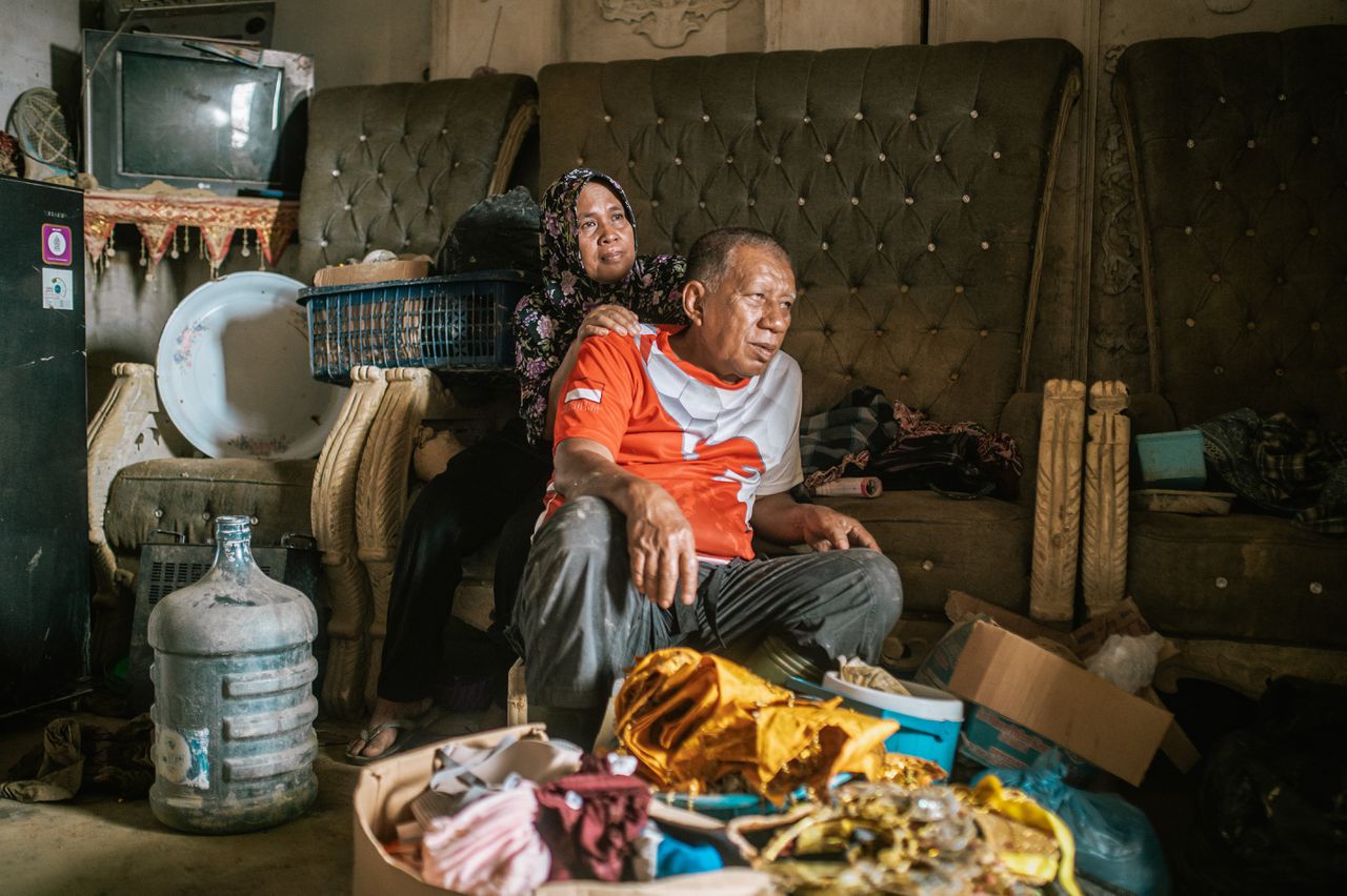 Wanhoop, repressie en honger zijn stille tragedie in het overstromingsgebied op Sumatra
